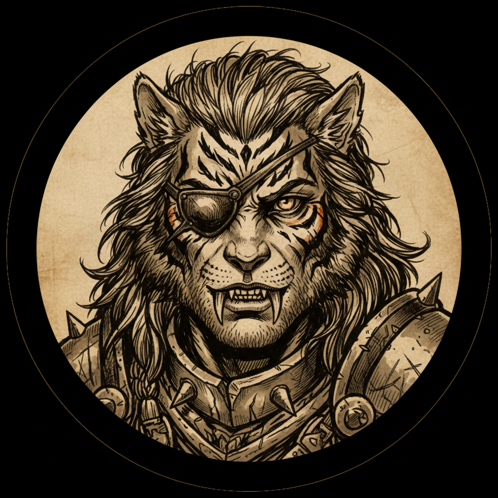 Weretiger, Human Form